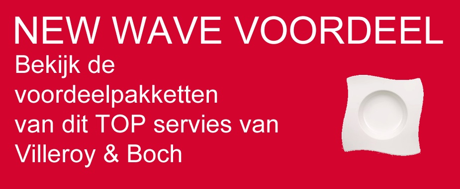 servies aanbieding