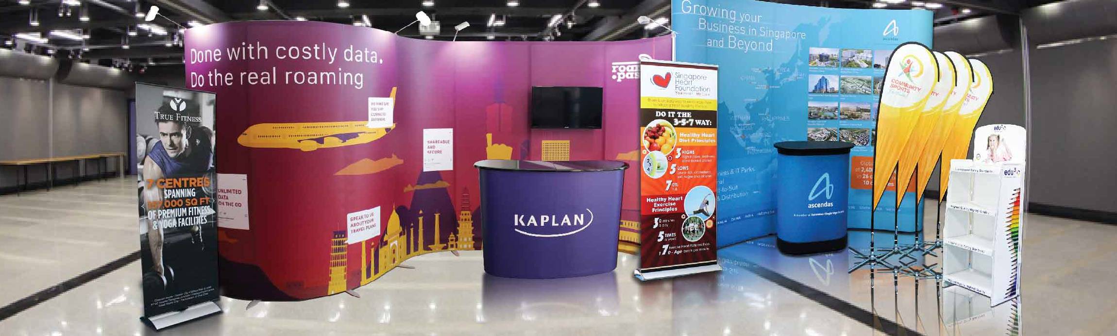Goedkoop beurs- en presentatie producten bestellen